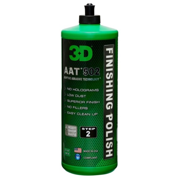 Финишная паста AAT 502 Finishing Polish 502OZ32 0.94 л 3D 020563 Финишная паста AAT 502 Finishing Polish 502OZ32 0.94 л 3D 020563