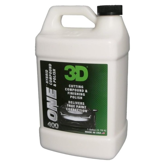 Абразивная паста ONE HYBRID 400G01 3.78 л 3D 020536 Абразивная паста ONE HYBRID 400G01 3.78 л 3D 020536