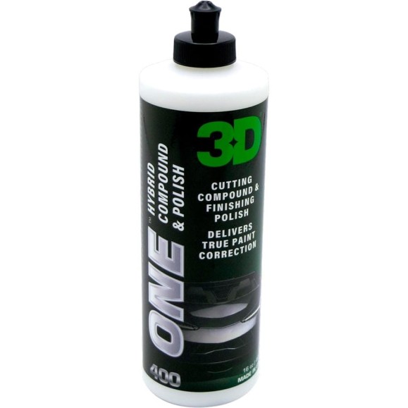 Абразивная паста ONE HYBRID 400OZ32 0.94 л 3D 020535 Абразивная паста ONE HYBRID 400OZ32 0.94 л 3D 020535