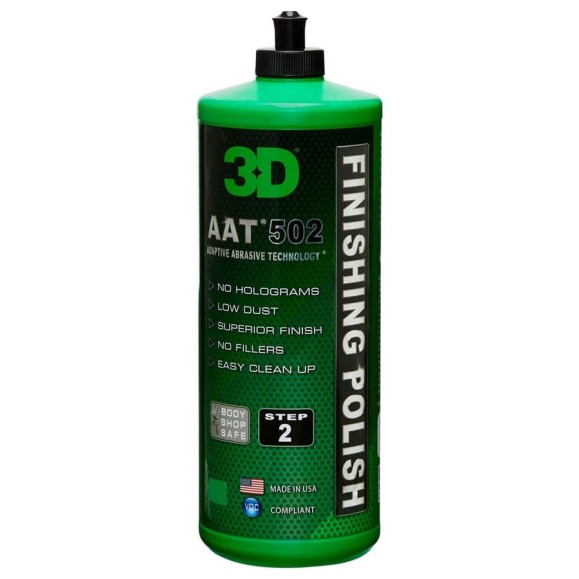 Финишная паста AAT 502 Finishing Polish 502G01 3.78 л 3D 020564 Финишная паста AAT 502 Finishing Polish 502G01 3.78 л 3D 020564