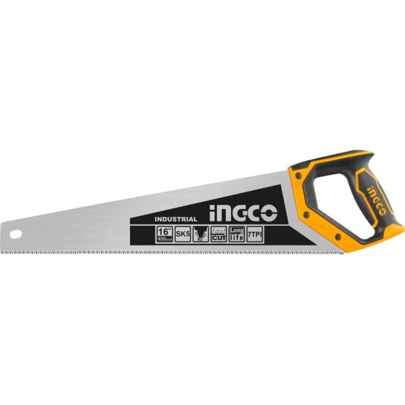 Ножовка по дереву INGCO INDUSTRIAL 400 мм HHAS28400 Ножовка по дереву INGCO INDUSTRIAL 400 мм HHAS28400