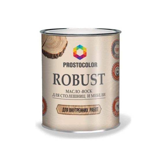 Масло для столешниц и мебели ПРОСТОКОЛОР ROBUST можжевельник, 0,75 л 57991 Масло для столешниц и мебели ПРОСТОКОЛОР ROBUST можжевельник, 0,75 л 57991