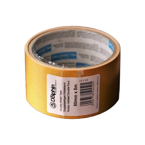 Двухсторонняя клейкая лента Blue Dolphin Double-sided 50мм х 5м 04-3-01-EN Двухсторонняя клейкая лента Blue Dolphin Double-sided 50мм х 5м 04-3-01-EN