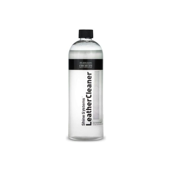 Деликатный очиститель кожи Shine Systems LeatherCleaner, 750 мл SS833 Деликатный очиститель кожи Shine Systems LeatherCleaner, 750 мл SS833