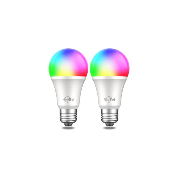 Комплект умных ламп Nitebird Smart bulb 2 штуки, цвет мульти WB4-2 pcs/pack