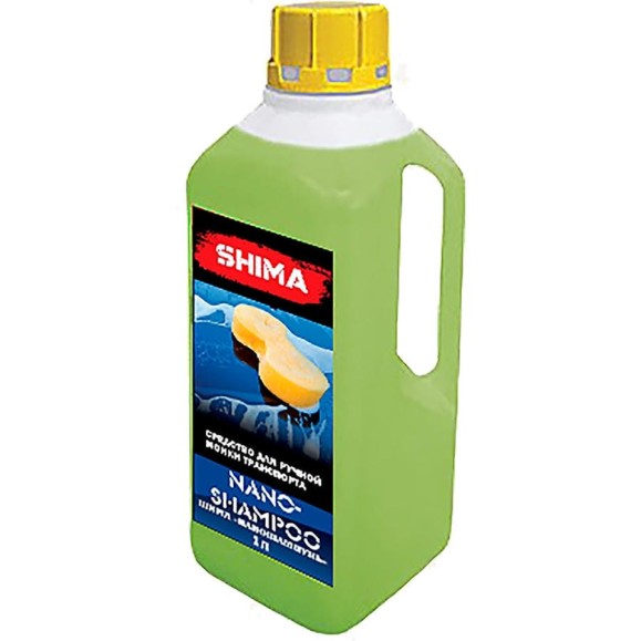 Автошампунь для ручной мойки SHIMA NANOSHAMPOO 1 л 4626016836684 Автошампунь для ручной мойки SHIMA NANOSHAMPOO 1 л 4626016836684