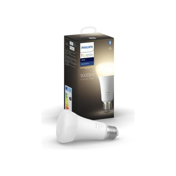 Лампа Philips Hue белая, с цоколем Е27, повышенной яркости, White, 100W bulb 929002334903 Лампа Philips Hue белая, с цоколем Е27, повышенной яркости, White, 100W bulb 929002334903