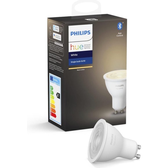 Лампа Philips Hue белая, с цоколем GU10, 5.5W EU 929001953505 Лампа Philips Hue белая, с цоколем GU10, 5.5W EU 929001953505