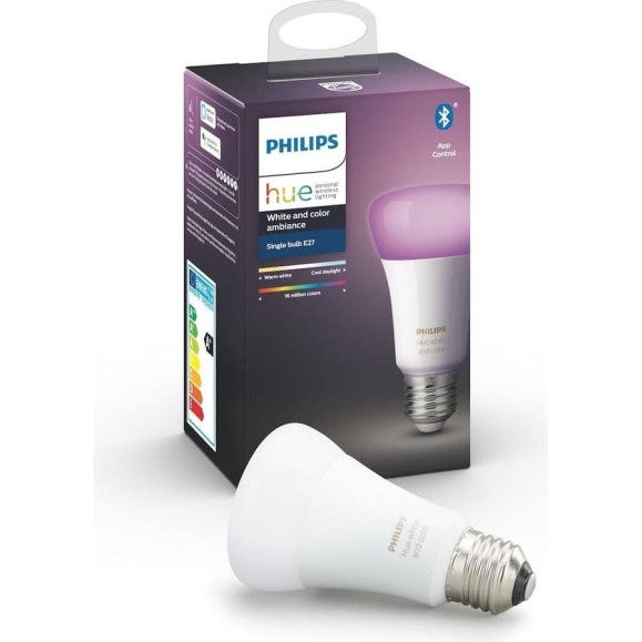 Лампа Philips Hue цветная, CA, 9W, A60, E27, RUS 929002216824 Лампа Philips Hue цветная, CA, 9W, A60, E27, RUS 929002216824