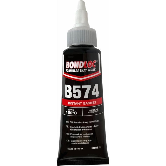 Фланцевый анаэробный герметик для жестких фланцев Bondloc B574 50 мл B57450ML Фланцевый анаэробный герметик для жестких фланцев Bondloc B574 50 мл B57450ML