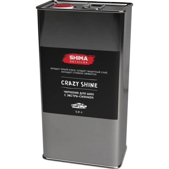 Чернитель для шин с экстра-сиянием SHIMA DETAILER CRAZY SHINE 5 л 4603740920605 Чернитель для шин с экстра-сиянием SHIMA DETAILER CRAZY SHINE 5 л 4603740920605