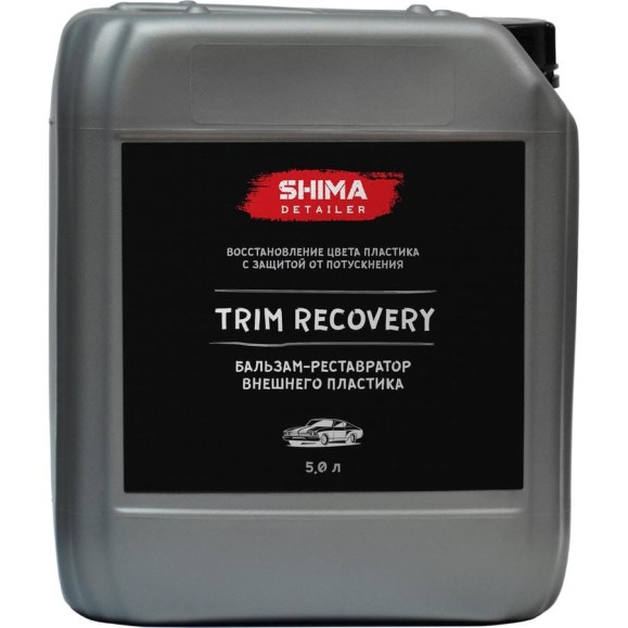 Бальзам-реставратор внешнего пластика SHIMA DETAILER TRIM RECOVERY 5 л 4603740920148