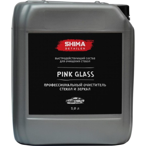 Очиститель стекол и зеркал SHIMA DETAILER PINK GLASS 5 л 4603740920100