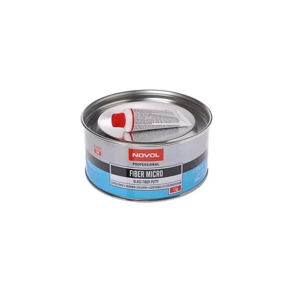 Шпатлевка Novol FIBER MICRO с коротким стекловолокном 1 кг X6126448 Шпатлевка Novol FIBER MICRO с коротким стекловолокном 1 кг X6126448