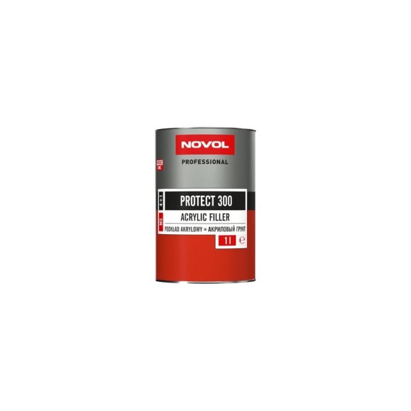 Грунт Novol PROTECT 300 MS 2К акриловый банка 1л с отвердителем 0.2л белый 37031 Грунт Novol PROTECT 300 MS 2К акриловый банка 1л с отвердителем 0.2л белый 37031