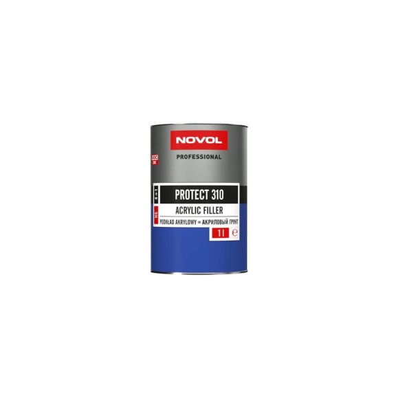 Грунт Novol PROTECT 310 HS 2К акрил. банка 1л с отвердителем 0.2л белый X6120476 Грунт Novol PROTECT 310 HS 2К акрил. банка 1л с отвердителем 0.2л белый X6120476