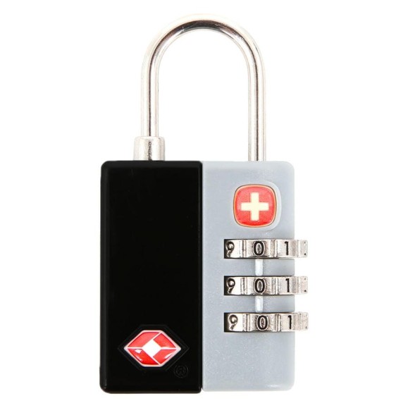 Кодовый замок Swissgear TSA, черный 3x1,3x6,5 см WJ6183 Кодовый замок Swissgear TSA, черный 3x1,3x6,5 см WJ6183