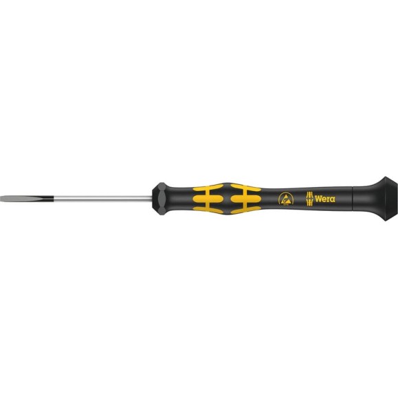 Отвёртка WERA 1578 A SL ESD Micro шлицевая антистатическая для прециз.работ, 0.30x1.8x60 мм WE-030102 Отвёртка WERA 1578 A SL ESD Micro шлицевая антистатическая для прециз.работ, 0.30x1.8x60 мм WE-030102