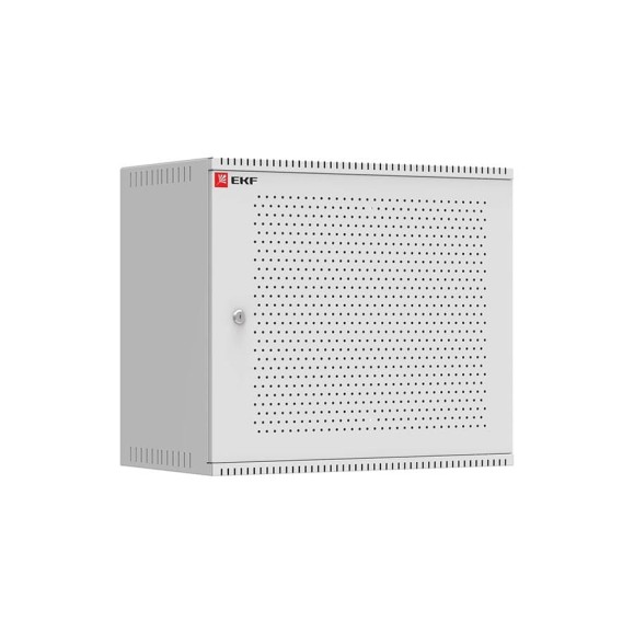 Телекоммуникационный настенный шкаф EKF 18U 600х350 дверь перфорированная, Astra серия, PROxima ITB18P350D