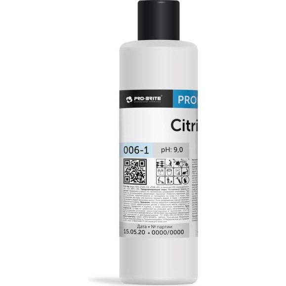 Моющий концентрат для восстановления блеска полимерных покрытий Pro-Brite CITRIC 1 л 006-1 Моющий концентрат для восстановления блеска полимерных покрытий Pro-Brite CITRIC 1 л 006-1