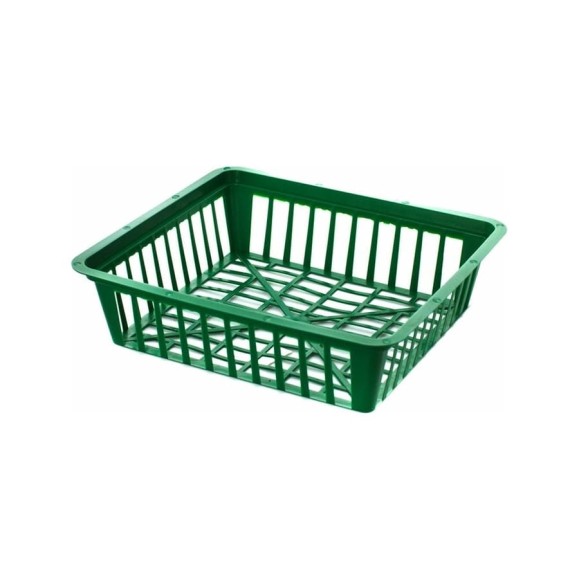 Корзина для луковичных FormPlastic FORM 1265 квадратная, 28х25х7 см, зеленая 039423 Корзина для луковичных FormPlastic FORM 1265 квадратная, 28х25х7 см, зеленая 039423