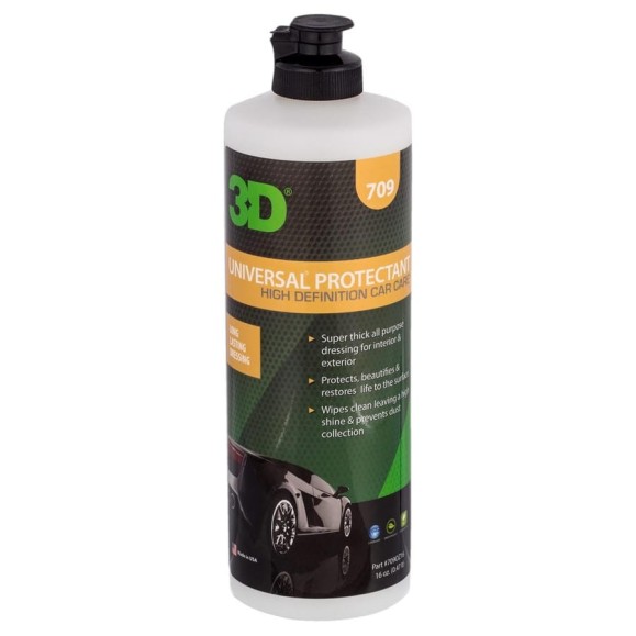Защитное средство для резины и пластика 3D Universal Protectant 709OZ16 0.47 л 020586 Защитное средство для резины и пластика 3D Universal Protectant 709OZ16 0.47 л 020586