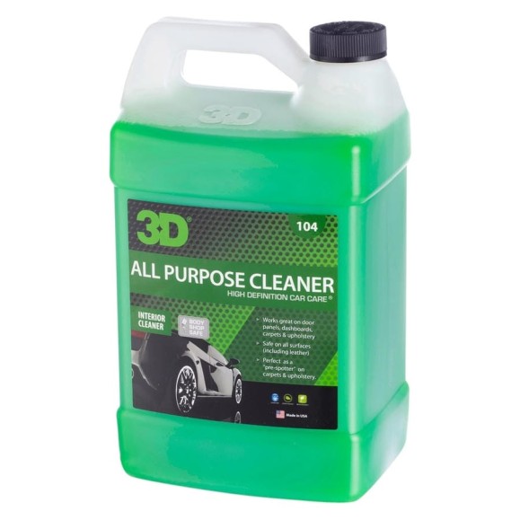 Универсальный очиститель салона 3D All Purpose Cleaner 104G01 3.78 л 020487