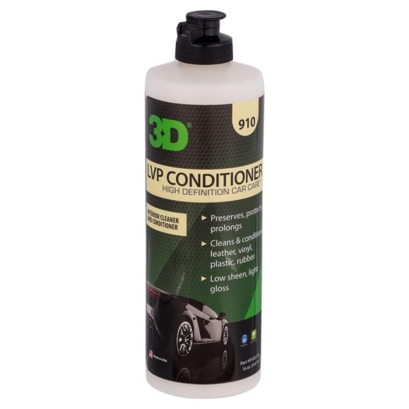 Кондиционер для кожи винила и пластика 3D LVP Conditioner 910OZ16 0.47 л 020624 Кондиционер для кожи винила и пластика 3D LVP Conditioner 910OZ16 0.47 л 020624