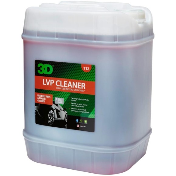 Очиститель кожи, винила и пластика 3D LVP Cleaner 112G05 18.93 л 020511