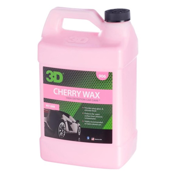 Жидкий воск 3D Cherry Wax 906G01 с запахом вишни, 3.78 л 020621 Жидкий воск 3D Cherry Wax 906G01 с запахом вишни, 3.78 л 020621