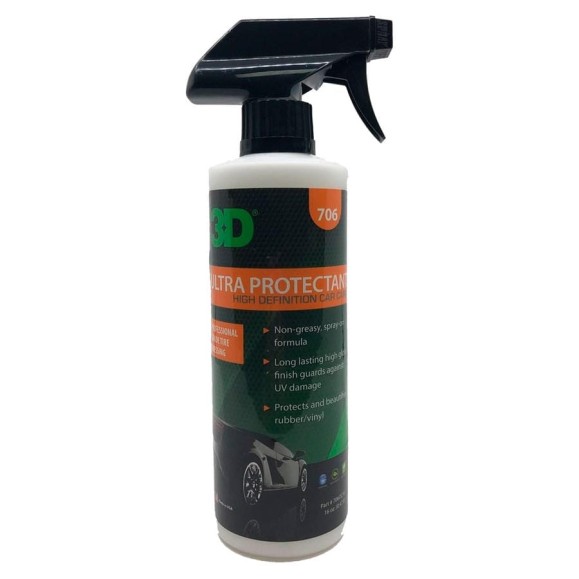 Чернитель резины и пластика 3D Ultra Protectant 706OZ16 0.47 л 020580 Чернитель резины и пластика 3D Ultra Protectant 706OZ16 0.47 л 020580