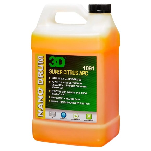 Универсальный очиститель салона 3D Super Citrus APC 1091G01 3.78 л 020496