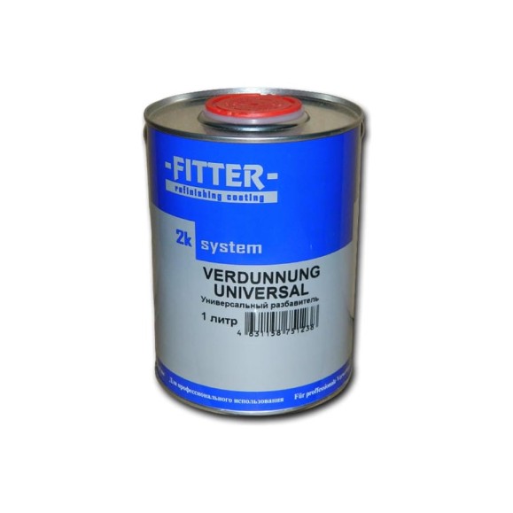 Универсальный разбавитель FITTER 1 литр F08/01/K-1 Универсальный разбавитель FITTER 1 литр F08/01/K-1