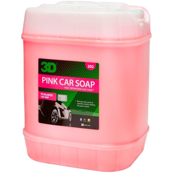 Автошампунь 3D Pink Car Soap 202G05 18.93 л 020520 Автошампунь 3D Pink Car Soap 202G05 18.93 л 020520