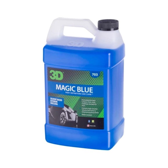 Чернитель резины и пластика 3D Magic Blue 703G05 18.93 л 020579 Чернитель резины и пластика 3D Magic Blue 703G05 18.93 л 020579