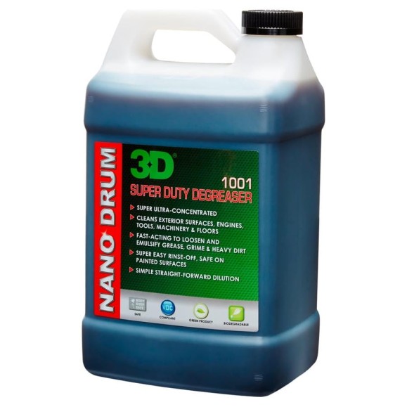 Очиститель ЛКП 3D Super Duty Degreaser 1001G01 3.78 л 020482 Очиститель ЛКП 3D Super Duty Degreaser 1001G01 3.78 л 020482