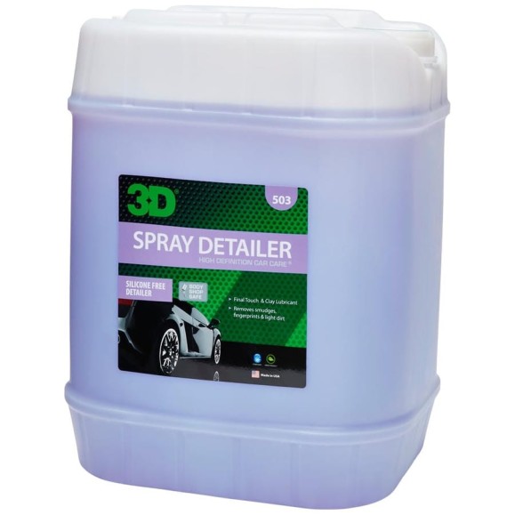 Очиститель ЛКП 3D Spray Detailer 503G05 без силикона, 18.93 л 020568