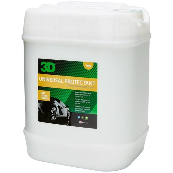 Защитное средство для резины и пластика 3D Universal Protectant 709G05 18.93 л 020588 Защитное средство для резины и пластика 3D Universal Protectant 709G05 18.93 л 020588