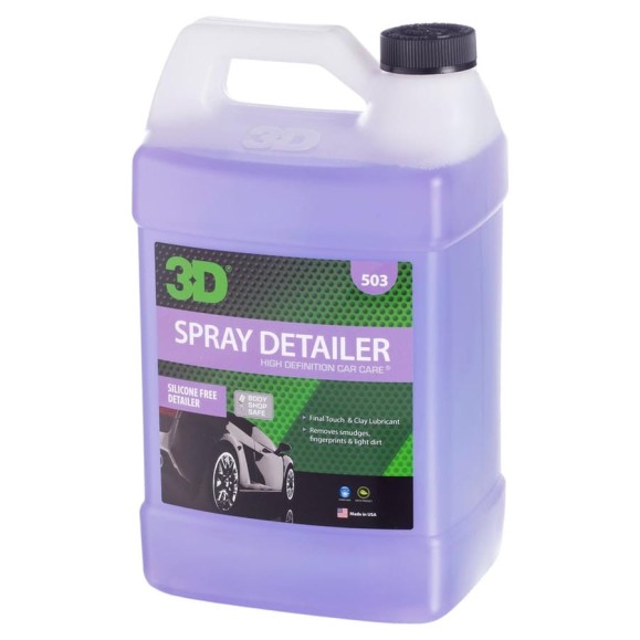 Очиститель ЛКП 3D Spray Detailer 503G01 без силикона, 3.78 л 020567 Очиститель ЛКП 3D Spray Detailer 503G01 без силикона, 3.78 л 020567