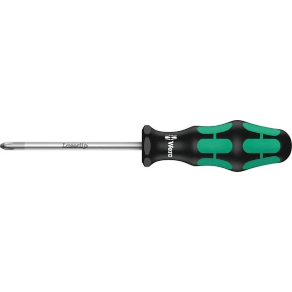 Отвёртка крестовая Wera, PZ 2x100 мм, WE-009315 Отвёртка крестовая Wera, PZ 2x100 мм, WE-009315