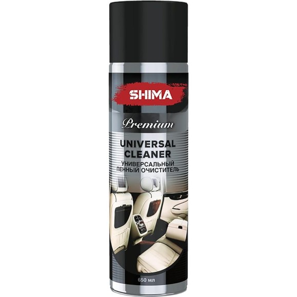 Очиститель SHIMA PREMIUM UNIVERSAL CLEANER пенный, 650 мл 4631111103432 Очиститель SHIMA PREMIUM UNIVERSAL CLEANER пенный, 650 мл 4631111103432
