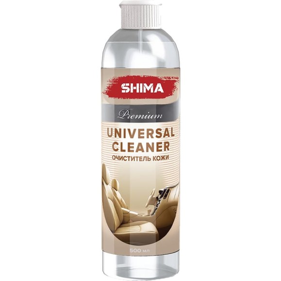 Очиститель кожи SHIMA PREMIUM UNIVERSAL CLEANER 500 мл 4634444020889 Очиститель кожи SHIMA PREMIUM UNIVERSAL CLEANER 500 мл 4634444020889