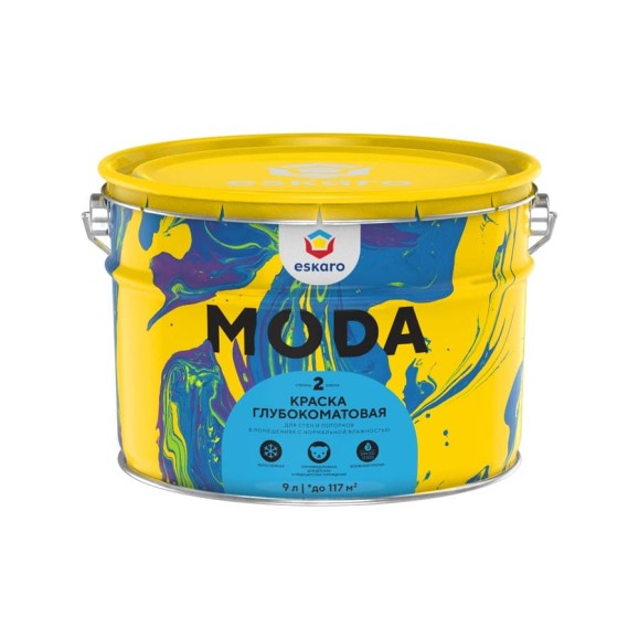 Краска Eskaro MODA 2 9 л K0203