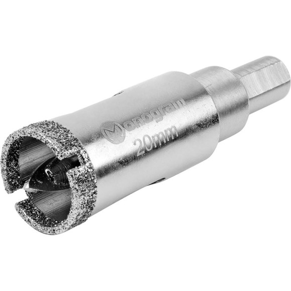Коронка алмазная с пилотным сверлом Special (20х70 мм) MONOGRAM 086-501 Коронка алмазная с пилотным сверлом Special (20х70 мм) MONOGRAM 086-501