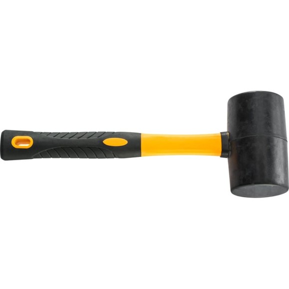 Резиновый молоток (киянка) HARDY 65 мм, ручка 2K, черный 2028-920065 Резиновый молоток (киянка) HARDY 65 мм, ручка 2K, черный 2028-920065