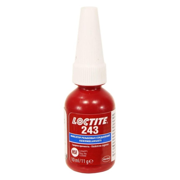 Резьбовой фиксатор средней прочности LOCTITE 243 10 мл 1918987