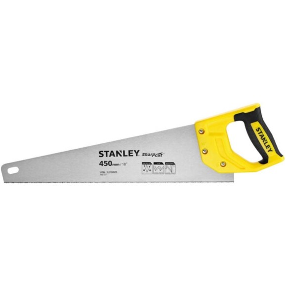 Ножовка Stanley SHARPCUT 11TPI, 450 мм STHT20370-1 Ножовка Stanley SHARPCUT 11TPI, 450 мм STHT20370-1
