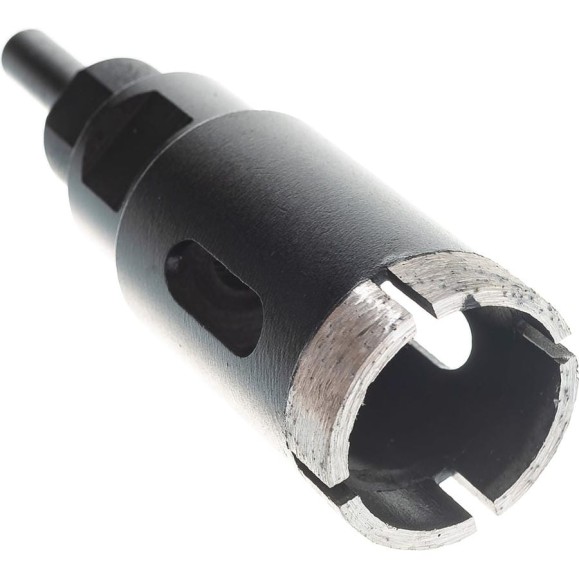 Коронка алмазная по керамограниту TRIO-DIAMOND 35 мм Grand Silver Welding GCB773 Коронка алмазная по керамограниту TRIO-DIAMOND 35 мм Grand Silver Welding GCB773