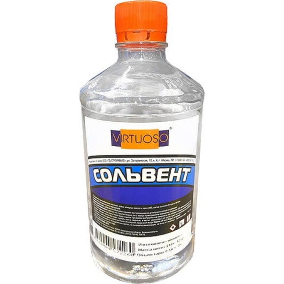 Сольвент Virtuoso 0,5 л тех. ПЭТ 11602048 Сольвент Virtuoso 0,5 л тех. ПЭТ 11602048