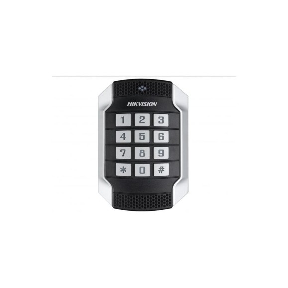 Считыватель карт Mifare Hikvision с механической клавиатурой DS-K1104MK 15436 Считыватель карт Mifare Hikvision с механической клавиатурой DS-K1104MK 15436